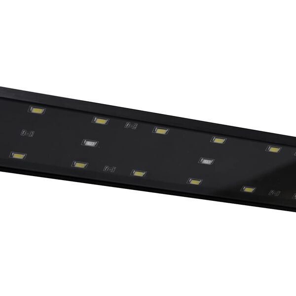 vidaXL Φωτιστικό Ενυδρείου LED με Σφιγκτήρα Μπλε/Λευκό 25-45 εκ.