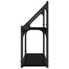 vidaXL Ράφι Τοίχου Μαύρη δρυς 60 x 21 x 51 cm Επεξεργασμένο ξύλο