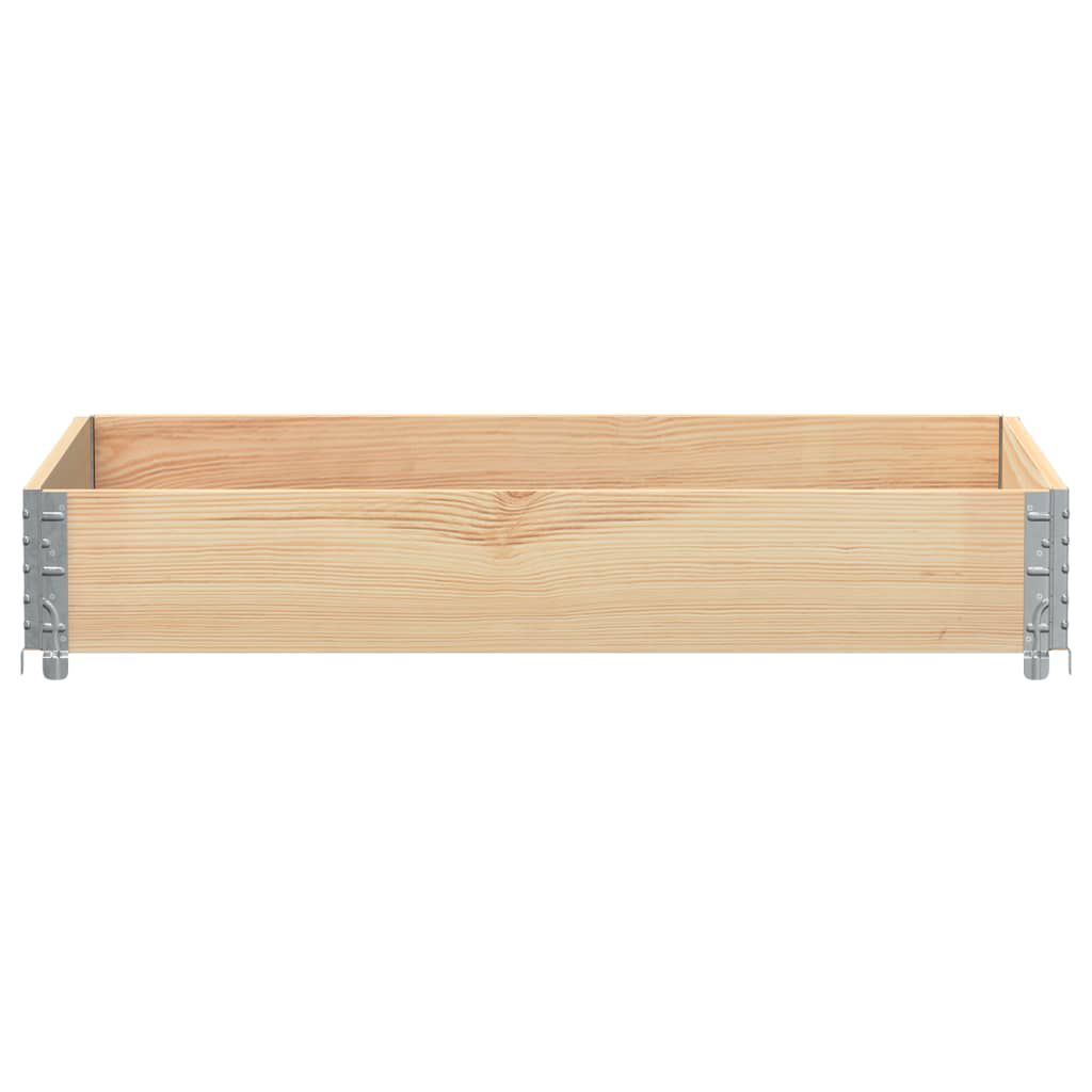vidaXL Ζαρντινιέρα Κήπου Κήπου 120 x 80 εκ. από Μασίφ Ξύλο Πεύκου