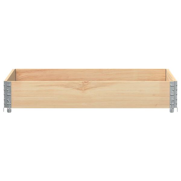vidaXL Ζαρντινιέρα Κήπου Κήπου 120 x 80 εκ. από Μασίφ Ξύλο Πεύκου