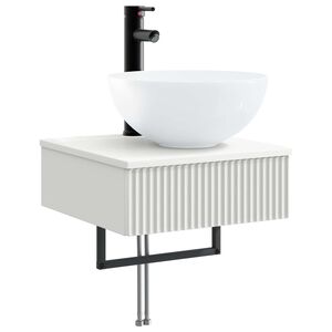 vidaXL &Nu;&iota;&pi;&tau;ή&rho;&alpha;&sigmaf; &Tau;&omicron;ί&chi;&omicron;&upsilon; &Lambda;&epsilon;&upsilon;&kappa;ό 40 x 41 x 40,5 &epsilon;&kappa; &Epsilon;&pi;&epsilon;&xi;&epsilon;&rho;&gamma;&alpha;&sigma;&mu;έ&nu;&omicron; &Xi;ύ&lambda;&omicron;