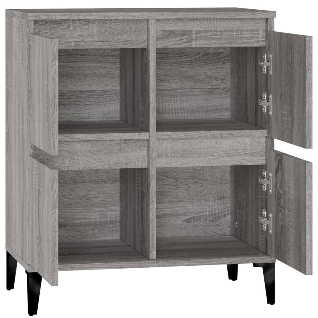 vidaXL Ντουλάπι Γκρι Sonoma 60x35x70 εκ. από Επεξεργασμένο Ξύλο