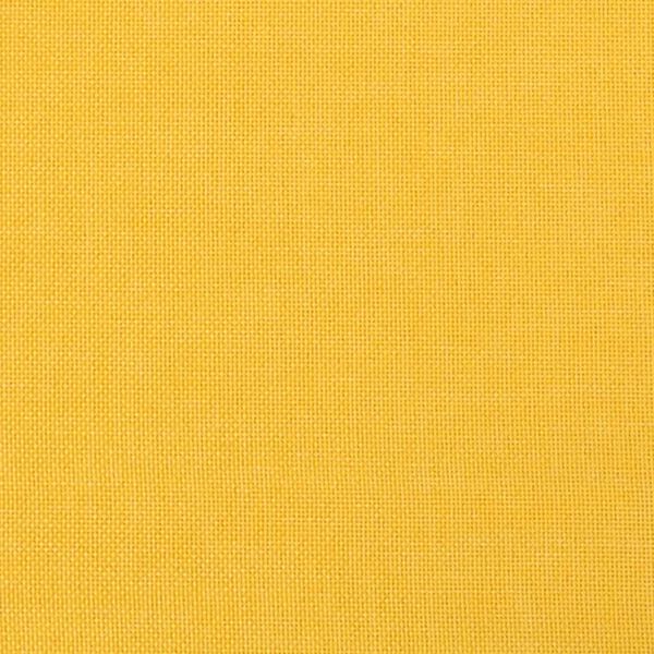 vidaXL Υποπόδιο Μουσταρδί 45 x 29,5 x 35 εκ. Υφασμάτινο