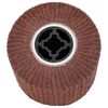 vidaXL Λειαντικοί Ρολοί 3 pcs Καφέ 12 x 12 x 10 εκ. Συνθετικές ίνες