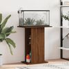 vidaXL Βάση Ενυδρείου Καφέ Δρυς 60,5x36x72,5 εκ. Επεξεργασμένο Ξύλο