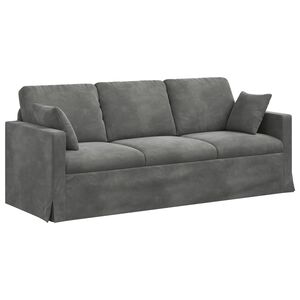 vidaXL &Kappa;&alpha;&nu;&alpha;&pi;έ&sigmaf; &Sigma;&kappa;&omicron;ύ&rho;&omicron; &Gamma;&kappa;&rho;&iota; 198 x 78 x 80 &epsilon;&kappa; &Beta;&epsilon;&lambda;&omicron;ύ&delta;&omicron;