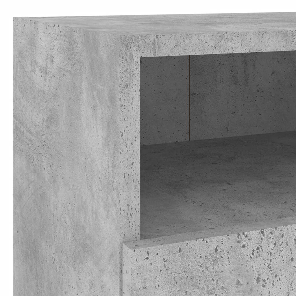 vidaXL Έπιπλο Τοίχου Τηλεόρασης Γκρι Σκυρ. 40x30x30 εκ. Επεξ. Ξύλο
