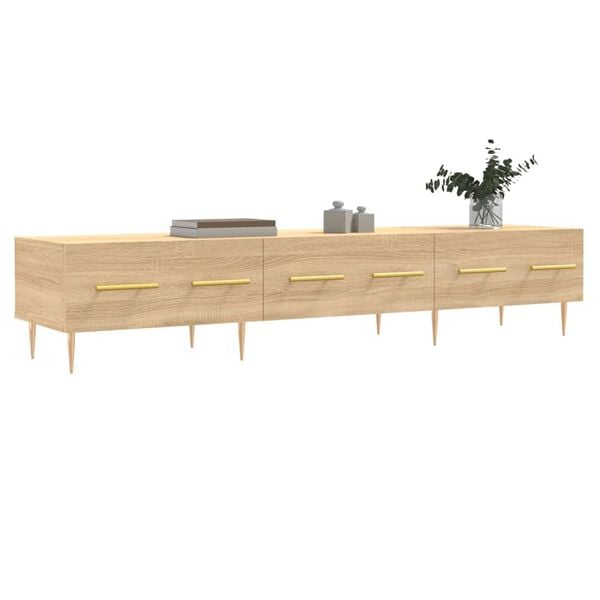vidaXL Έπιπλο Τηλεόρασης Sonoma Δρυς 150x36x30 εκ. Επεξεργασμένο Ξύλο