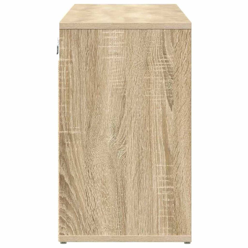 vidaXL Ντουλάπα Παπουτσιών με ράφι Sonoma Δρυς 103 x 30 x 51 εκ.