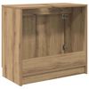 vidaXL &Nu;&tau;&omicron;&upsilon;&lambda;ά&pi;&iota; &Mu;&pi;ά&nu;&iota;&omicron;&upsilon; &mu;&epsilon; &alpha;&pi;&omicron;&theta;ή&kappa;&epsilon;&upsilon;&sigma;&eta; Artisan Oak 64,5 x 33,5 x 59 &epsilon;&kappa;.