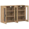 vidaXL Ντουλάπια Τοίχου 2 pcs artisan δρυς 69.5 x 34 x 90 εκ.
