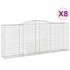 vidaXL &Sigma;&upsilon;&rho;&mu;&alpha;&tau;&omicron;&kappa;&iota;&beta;ώ&tau;&iota;&alpha; &Tau;&omicron;&xi;&omega;&tau;ά 8 &tau;&epsilon;&mu;. 400x50x160/180 &epsilon;&kappa;. &Gamma;&alpha;&lambda;&beta;&alpha;&nu;. &Alpha;&tau;&sigma;ά&lambda;&iota;