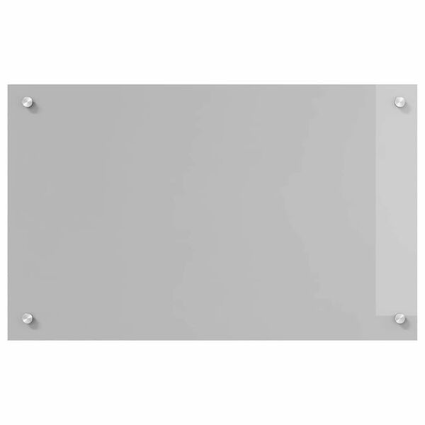 vidaXL Πίσω Πάνελ Κουζίνας 2 pcs Ανοιχτό γκρι 80 x 50 cm