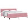 vidaXL &Kappa;&rho;&epsilon;&beta;ά&tau;&iota; &mu;&epsilon; &epsilon;&lambda;&alpha;&tau;ή&rho;&iota;&alpha; &mu;&epsilon; &kappa;&epsilon;&phi;&alpha;&lambda;ά&rho;&iota; &Rho;&omicron;&zeta; 200 x 180 cm &Beta;&epsilon;&lambda;&omicron;ύ&delta;&omicron;