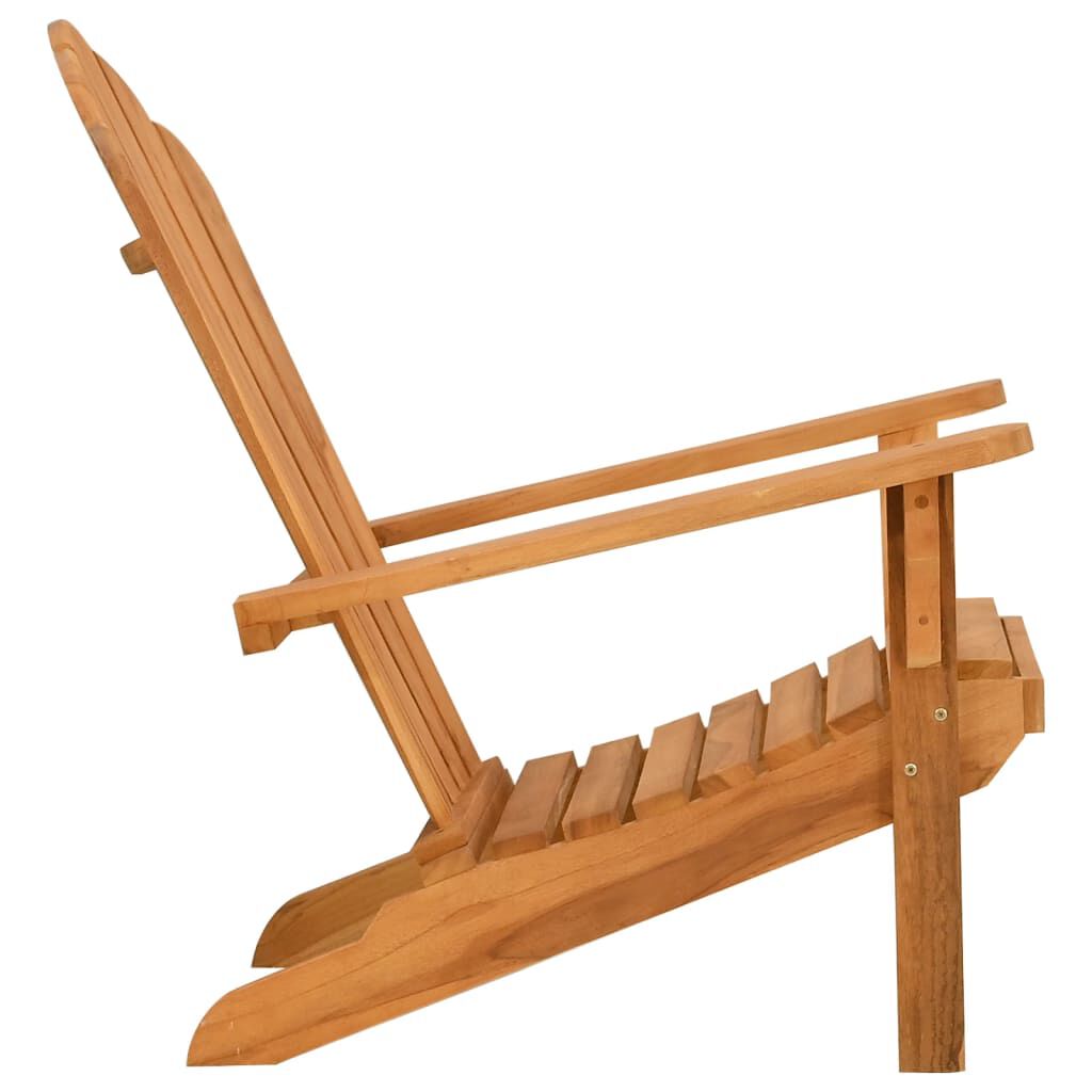 vidaXL Καρέκλα Κήπου Adirondack 77x78x95 εκ. από Μασίφ Ξύλο Teak
