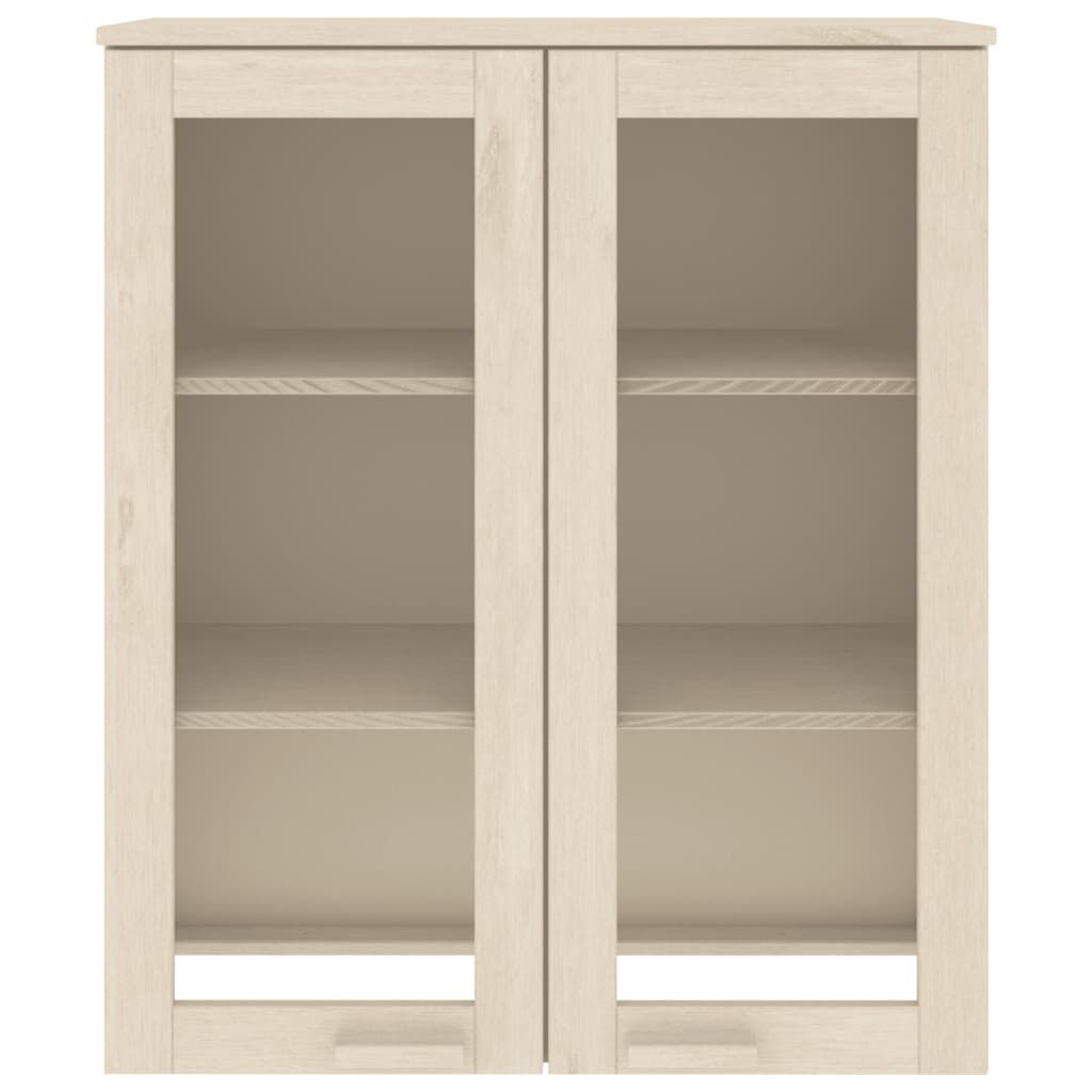 vidaXL Πάνω Μέρος για Ντουλάπι HAMAR Μελί 85 x 35 x 100εκ. Ξύλο Πεύκου