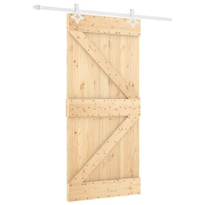 vidaXL &Sigma;&upsilon;&rho;ό&mu;&epsilon;&nu;&eta; &Pi;ό&rho;&tau;&alpha; &Phi;&upsilon;&sigma;&iota;&kappa;ό &kappa;&alpha;&iota; &Lambda;&epsilon;&upsilon;&kappa;ό 90 x 210 cm &Mu;&alpha;&sigma;ί&phi; &Xi;ύ&lambda;&omicron; &Pi;&epsilon;ύ&kappa;&omicron;&upsilon;