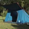 vidaXL Σκηνή Camping Μπλε 223 x 163 x 130 εκ Πολυεστέρας