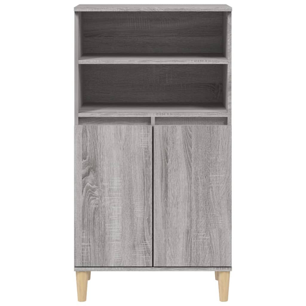 vidaXL Ντουλάπι Γκρι Sonoma 60 x 36 x 110 εκ. από Επεξεργασμένο Ξύλο