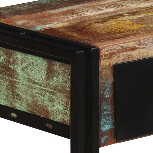 vidaXL Τραπέζι Κονσόλα 120 x 30 x 76 εκ. από Μασίφ Ανακυκλωμένο Ξύλο