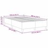 vidaXL Κρεβάτι με ελατήρια Ανοιχτό γκρι 120 x 200 cm Βελούδο