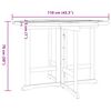 vidaXL Σετ Τραπεζαρίας Εξ. Χώρου Πτυσσόμενο 5 τεμ. από Μασίφ Ξύλο Teak
