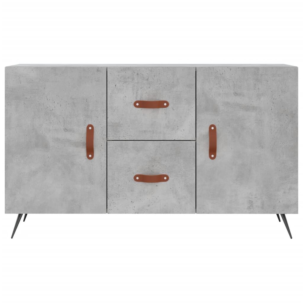 vidaXL Ντουλάπι Γκρι Σκυροδέματος 100 x 36 x 60 εκ. Επεξεργασμένο Ξύλο