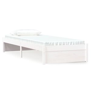 vidaXL &Pi;&lambda;&alpha;ί&sigma;&iota;&omicron; &Kappa;&rho;&epsilon;&beta;&alpha;&tau;&iota;&omicron;ύ &Lambda;&epsilon;&upsilon;&kappa;ό 75x190 &epsilon;&kappa;. &Mu;&alpha;&sigma;ί&phi; &Xi;ύ&lambda;&omicron; Small Single