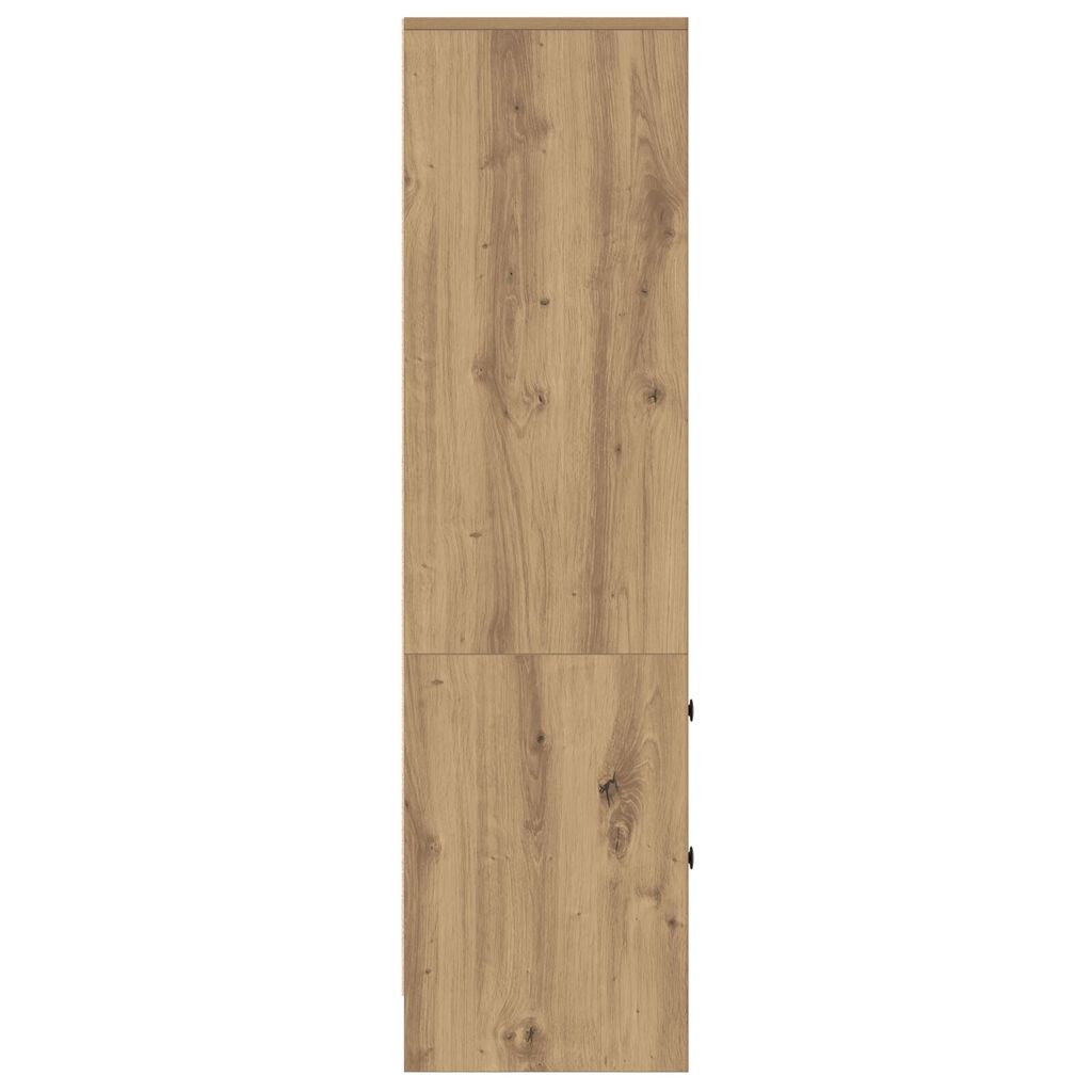 vidaXL Μονάδα Ραφιών Artisan Oak Artisan Oak Επεξεργασμένο ξύλο Μεσαίο