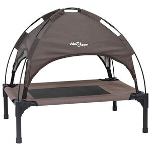 vidaXL &Kappa;&rho;&epsilon;&beta;ά&tau;&iota; &Sigma;&kappa;ύ&lambda;&omicron;&upsilon; &Kappa;&alpha;&phi;έ 76 x 62 x 70,5 &epsilon;&kappa;. &Alpha;&tau;&sigma;ά&lambda;&iota;