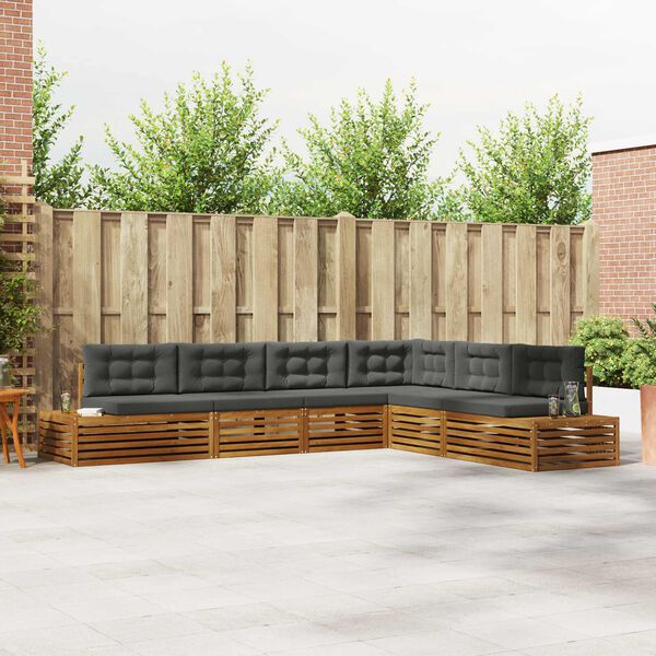 vidaXL &Sigma;&epsilon;&iota;&rho;ά &Kappa;&alpha;&nu;&alpha;&pi;έ &Epsilon;&xi;&omega;&tau;&epsilon;&rho;&iota;&kappa;&omicron;ύ 6 &Tau;&epsilon;&mu;ά&chi;&iota;&omicron; &Phi;&upsilon;&sigma;&iota;&kappa;ό &kappa;&alpha;&iota; &Alpha;&nu;&theta;&rho;&alpha;&kappa;ί