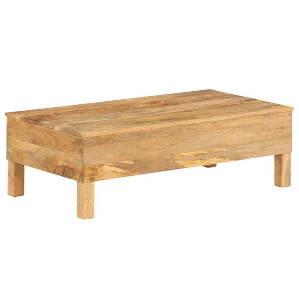 vidaXL Τραπεζάκι Σαλονιού 110 x 55 x 35 εκ. από Μασίφ Ξύλο Μάνγκο