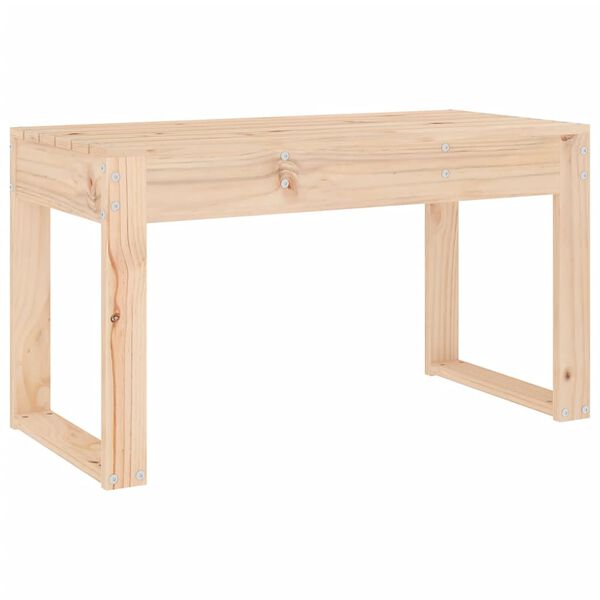 vidaXL Παγκάκι Κήπου 80 x 38 x 45 εκ. από Μασίφ Ξύλο Πεύκου