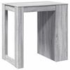 vidaXL Τραπέζι Μπαρ Γκρι Sonoma 102x70x103,5 εκ. Επεξεργ. Ξύλο