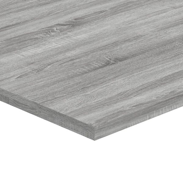 vidaXL Ράφια Τοίχου 4 τεμ. Γκρι Sonoma 80x40x1,5 εκ. Επεξεργ. Ξύλο