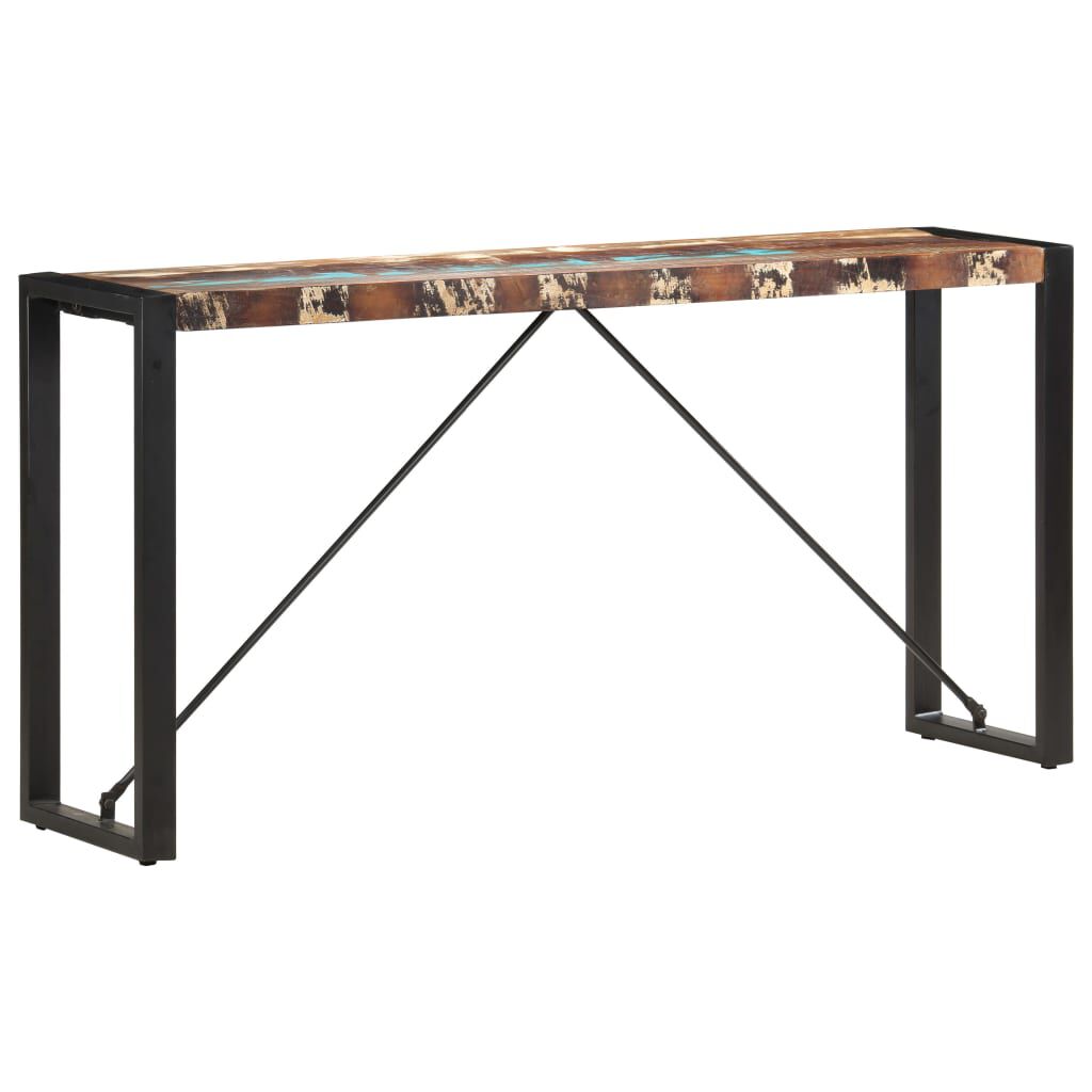 vidaXL Τραπέζι Κονσόλα 150 x 35 x 76 εκ. από Μασίφ Ανακυκλωμένο Ξύλο