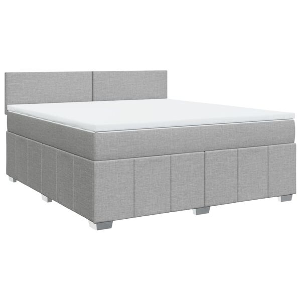 vidaXL &Kappa;&rho;&epsilon;&beta;ά&tau;&iota; Boxspring &mu;&epsilon; &Sigma;&tau;&rho;ώ&mu;&alpha; &Alpha;&nu;&omicron;&iota;&chi;&tau;ό &Gamma;&kappa;&rho;&iota; 180x200 &epsilon;&kappa;. &Upsilon;&phi;&alpha;&sigma;&mu;ά&tau;&iota;&nu;&omicron;