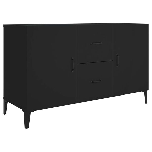 vidaXL Ντουλάπι Μαύρο 100x36x60 εκ. από Επεξεργασμένο Ξύλο