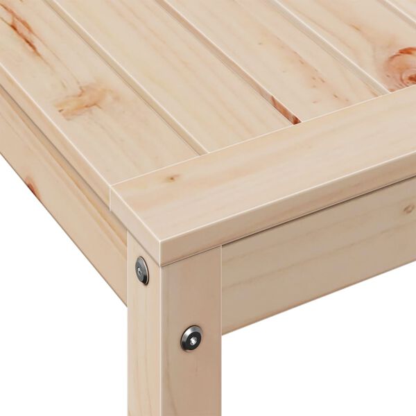 vidaXL Τραπέζι Κηπουρικής με Ράφι 82,5 x 50 x 75 εκ. Μασίφ Ξύλο Πεύκου