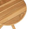 vidaXL Τραπεζάκι Πλευράς Καφέ 40 x 40 x 41 εκ Μασίφ ξύλο teak