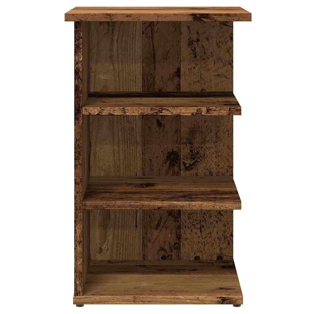 vidaXL Sideboard Παλιό ξύλο 35x35x55 cm Ξύλο μηχανής