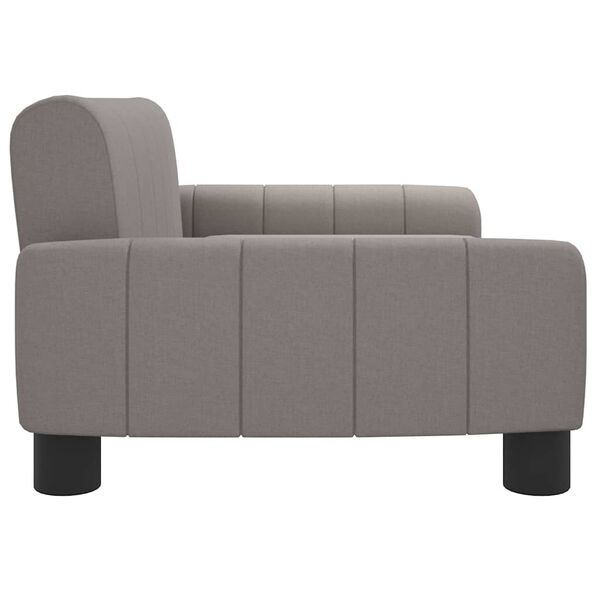 vidaXL Καναπές Παιδικός Taupe 70 x 45 x 30 εκ. από Ύφασμα