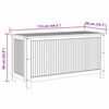 vidaXL Μπαούλο Αποθήκευσης Κήπου 113x50x58 εκ. από Μασίφ Ξύλο Ακακίας