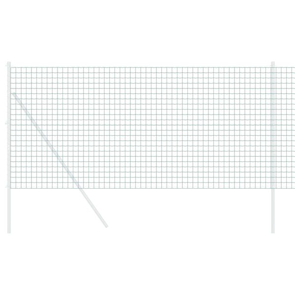 vidaXL Φράχτης Εuro Πράσινο 1.2 x 25 m Σίδηρος με επικάλυψη PVC