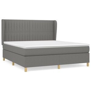 vidaXL &Kappa;&rho;&epsilon;&beta;ά&tau;&iota; Boxspring &mu;&epsilon; &Sigma;&tau;&rho;ώ&mu;&alpha; &Sigma;&kappa;&omicron;ύ&rho;&omicron; &Gamma;&kappa;&rho;&iota; 180x200 &epsilon;&kappa; &Upsilon;&phi;&alpha;&sigma;&mu;ά&tau;&iota;&nu;