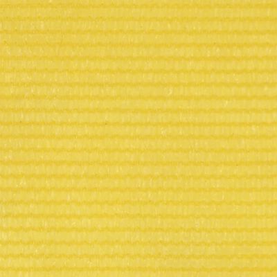 vidaXL Διαχωριστικό Βεράντας Κίτρινο 120 x 300 εκ. από HDPE