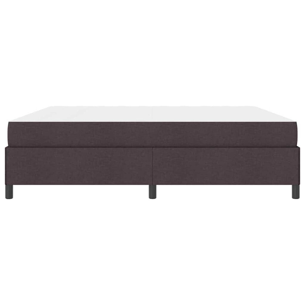 vidaXL Κρεβάτι με ελατήρια Καφέ 200 x 200 cm