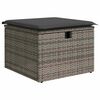 vidaXL Σετ Καναπέ Κήπου 9 pcs Γκρι 287,5 x 177,5 x 85 εκ. Πολυ ράταν