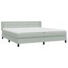 vidaXL Box Spring &kappa;&rho;&epsilon;&beta;ά&tau;&iota; &mu;&epsilon; &sigma;&tau;&rho;ώ&mu;&alpha; &alpha;&nu;&omicron;&iota;&chi;&tau;ό &gamma;&kappa;&rho;&iota; 180x220 cm &Beta;&epsilon;&lambda;&omicron;ύ&delta;&iota;&nu;&omicron;