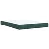 vidaXL &Kappa;&rho;&epsilon;&beta;ά&tau;&iota; Boxspring &mu;&epsilon; &Sigma;&tau;&rho;ώ&mu;&alpha; &Sigma;&kappa;&omicron;ύ&rho;&omicron; &Pi;&rho;ά&sigma;&iota;&nu;&omicron; 140x190&epsilon;&kappa;. &Beta;&epsilon;&lambda;&omicron;ύ&delta;&iota;&nu;&omicron;